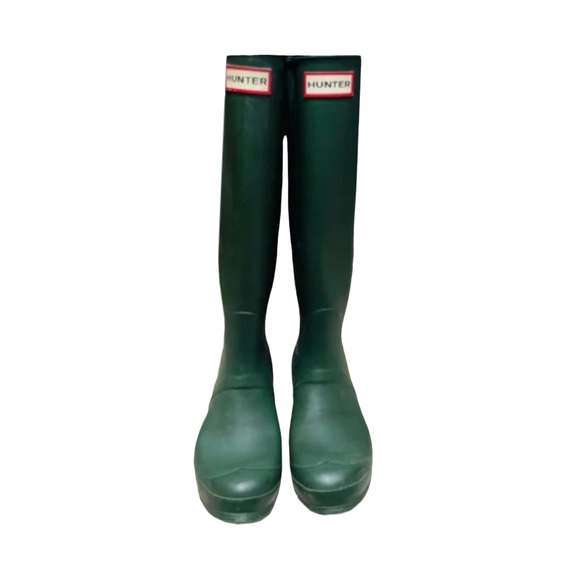 Botas largas verdes Hunter Verde 55% OFF - Portèlo: Compra y Vende Moda de  Lujo Pre-Amada.